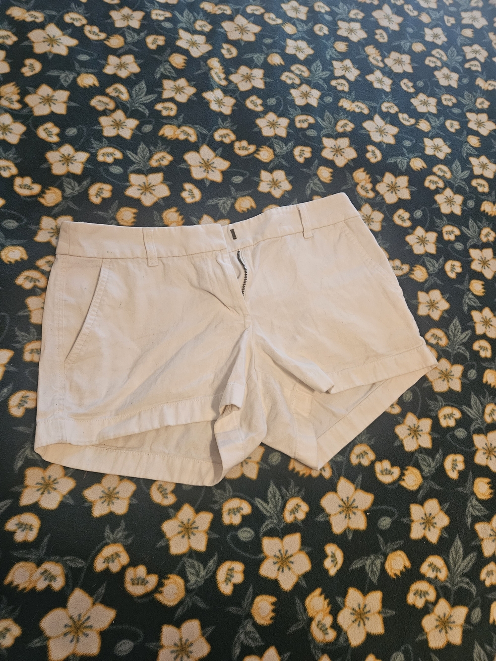 J. Crew White High-Rise Women's Shorts